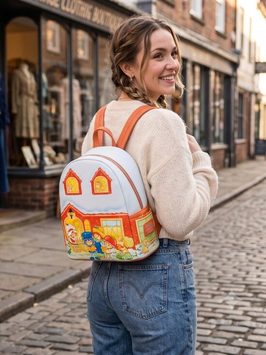 Christmas Strawberry Shortcake Loungefly Mini Backpack NWT